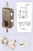 Serrure Laperche multipoints